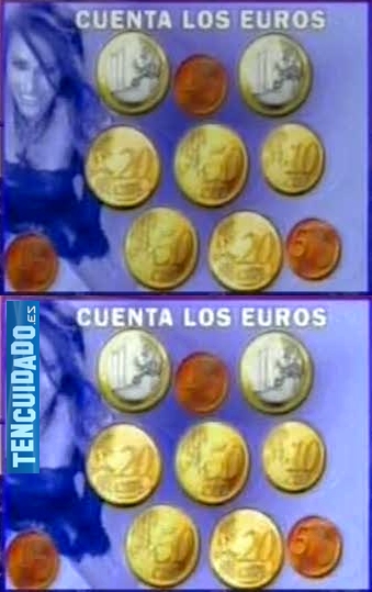 Panel contar monedas